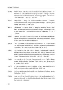 Bild der Seite - 136 - in Chromatisch konfokale Triangulation - Hochgeschwindigkeits 3D-Sensorik auf Basis der Wellenlängenschätzung mit optimierten Filtern