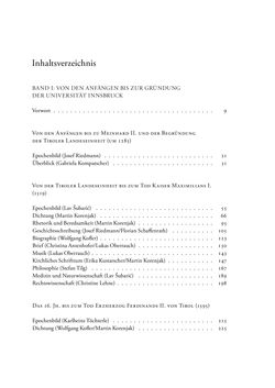 Image of the Page - (000003) - in TYROLIS LATINA - Geschichte der lateinischen Literatur in Tirol, Volume 1