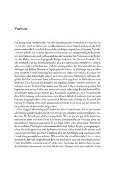 Image of the Page - 9 - in TYROLIS LATINA - Geschichte der lateinischen Literatur in Tirol, Volume 1