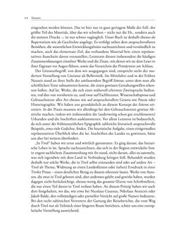 Bild der Seite - 12 - in TYROLIS LATINA - Geschichte der lateinischen Literatur in Tirol, Band 1