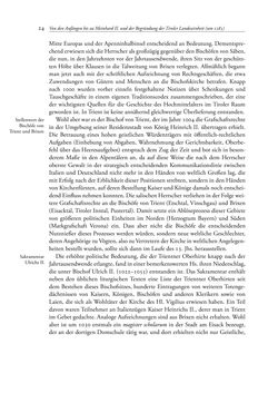 Image of the Page - 24 - in TYROLIS LATINA - Geschichte der lateinischen Literatur in Tirol, Volume 1