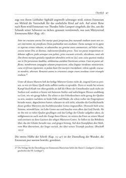 Image of the Page - 47 - in TYROLIS LATINA - Geschichte der lateinischen Literatur in Tirol, Volume 1
