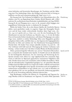 Image of the Page - 49 - in TYROLIS LATINA - Geschichte der lateinischen Literatur in Tirol, Volume 1