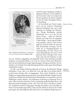 Image of the Page - 63 - in TYROLIS LATINA - Geschichte der lateinischen Literatur in Tirol, Volume 1