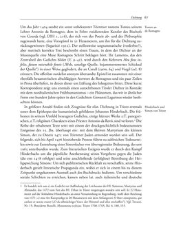 Image of the Page - 67 - in TYROLIS LATINA - Geschichte der lateinischen Literatur in Tirol, Volume 1