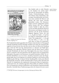 Image of the Page - 73 - in TYROLIS LATINA - Geschichte der lateinischen Literatur in Tirol, Volume 1