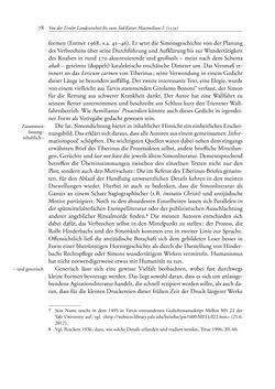 Image of the Page - 78 - in TYROLIS LATINA - Geschichte der lateinischen Literatur in Tirol, Volume 1