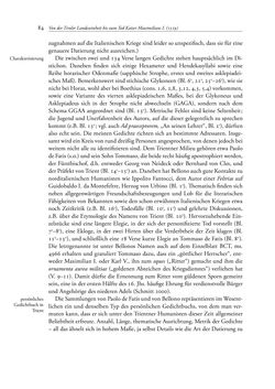 Image of the Page - 84 - in TYROLIS LATINA - Geschichte der lateinischen Literatur in Tirol, Volume 1