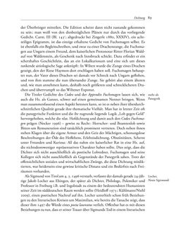 Image of the Page - 89 - in TYROLIS LATINA - Geschichte der lateinischen Literatur in Tirol, Volume 1