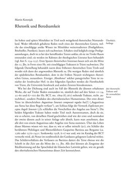 Bild der Seite - 95 - in TYROLIS LATINA - Geschichte der lateinischen Literatur in Tirol, Band 1