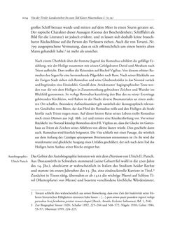 Image of the Page - 124 - in TYROLIS LATINA - Geschichte der lateinischen Literatur in Tirol, Volume 1