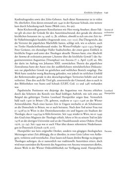 Image of the Page - 149 - in TYROLIS LATINA - Geschichte der lateinischen Literatur in Tirol, Volume 1