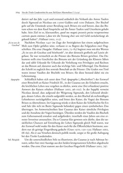 Image of the Page - 204 - in TYROLIS LATINA - Geschichte der lateinischen Literatur in Tirol, Volume 1