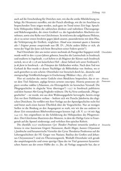 Image of the Page - 233 - in TYROLIS LATINA - Geschichte der lateinischen Literatur in Tirol, Volume 1