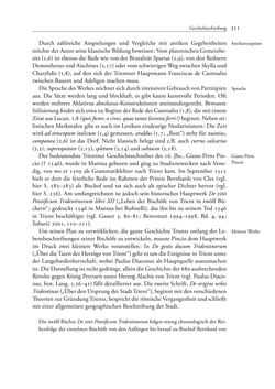 Image of the Page - 311 - in TYROLIS LATINA - Geschichte der lateinischen Literatur in Tirol, Volume 1