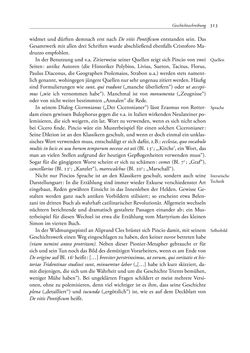 Image of the Page - 313 - in TYROLIS LATINA - Geschichte der lateinischen Literatur in Tirol, Volume 1