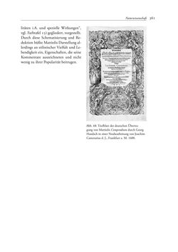 Image of the Page - 361 - in TYROLIS LATINA - Geschichte der lateinischen Literatur in Tirol, Volume 1