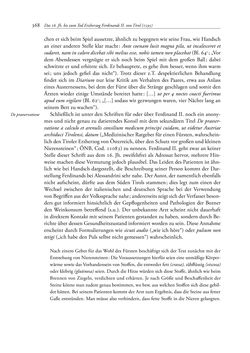 Image of the Page - 368 - in TYROLIS LATINA - Geschichte der lateinischen Literatur in Tirol, Volume 1