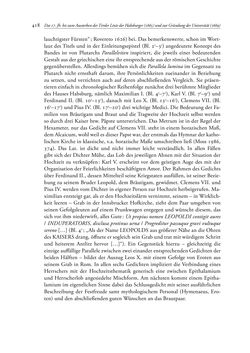 Image of the Page - 418 - in TYROLIS LATINA - Geschichte der lateinischen Literatur in Tirol, Volume 1