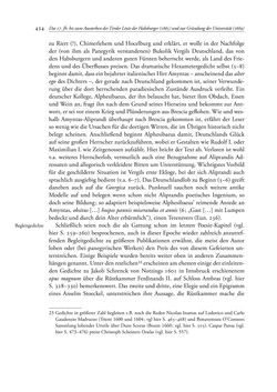 Image of the Page - 434 - in TYROLIS LATINA - Geschichte der lateinischen Literatur in Tirol, Volume 1