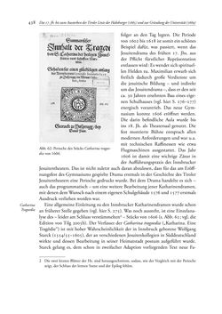 Image of the Page - 438 - in TYROLIS LATINA - Geschichte der lateinischen Literatur in Tirol, Volume 1