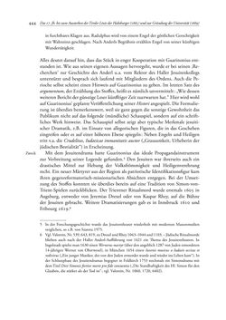 Bild der Seite - 444 - in TYROLIS LATINA - Geschichte der lateinischen Literatur in Tirol, Band 1