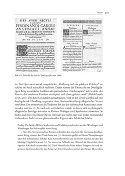 Image of the Page - 459 - in TYROLIS LATINA - Geschichte der lateinischen Literatur in Tirol, Volume 1