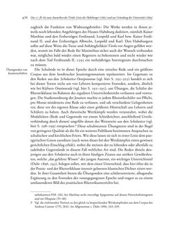 Image of the Page - 476 - in TYROLIS LATINA - Geschichte der lateinischen Literatur in Tirol, Volume 1