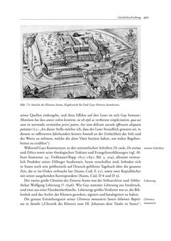 Image of the Page - 495 - in TYROLIS LATINA - Geschichte der lateinischen Literatur in Tirol, Volume 1