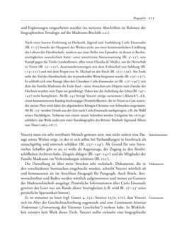 Image of the Page - 513 - in TYROLIS LATINA - Geschichte der lateinischen Literatur in Tirol, Volume 1