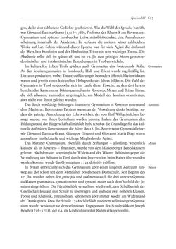 Image of the Page - 617 - in TYROLIS LATINA - Geschichte der lateinischen Literatur in Tirol, Volume 2