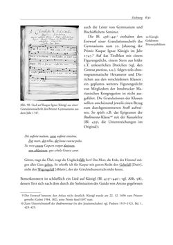 Bild der Seite - 631 - in TYROLIS LATINA - Geschichte der lateinischen Literatur in Tirol, Band 2
