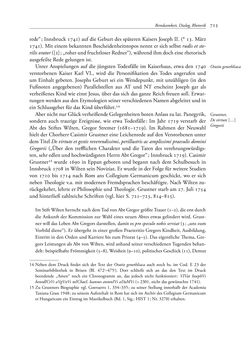 Image of the Page - 715 - in TYROLIS LATINA - Geschichte der lateinischen Literatur in Tirol, Volume 2