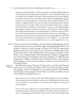 Image of the Page - 722 - in TYROLIS LATINA - Geschichte der lateinischen Literatur in Tirol, Volume 2