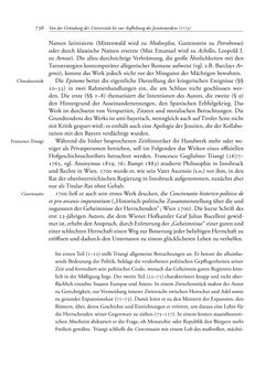 Bild der Seite - 736 - in TYROLIS LATINA - Geschichte der lateinischen Literatur in Tirol, Band 2