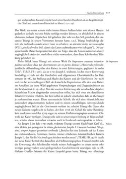 Bild der Seite - 737 - in TYROLIS LATINA - Geschichte der lateinischen Literatur in Tirol, Band 2