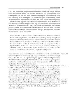Image of the Page - 741 - in TYROLIS LATINA - Geschichte der lateinischen Literatur in Tirol, Volume 2