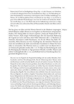 Image of the Page - 747 - in TYROLIS LATINA - Geschichte der lateinischen Literatur in Tirol, Volume 2