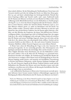 Image of the Page - 769 - in TYROLIS LATINA - Geschichte der lateinischen Literatur in Tirol, Volume 2