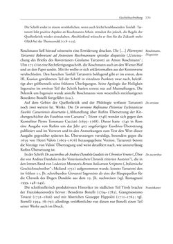Image of the Page - 771 - in TYROLIS LATINA - Geschichte der lateinischen Literatur in Tirol, Volume 2