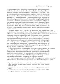 Image of the Page - 799 - in TYROLIS LATINA - Geschichte der lateinischen Literatur in Tirol, Volume 2