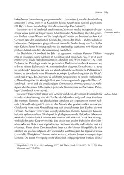 Image of the Page - 865 - in TYROLIS LATINA - Geschichte der lateinischen Literatur in Tirol, Volume 2