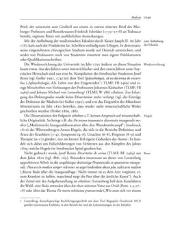 Image of the Page - 1049 - in TYROLIS LATINA - Geschichte der lateinischen Literatur in Tirol, Volume 2