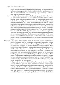 Image of the Page - 1074 - in TYROLIS LATINA - Geschichte der lateinischen Literatur in Tirol, Volume 2