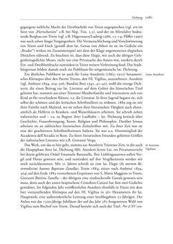 Image of the Page - 1081 - in TYROLIS LATINA - Geschichte der lateinischen Literatur in Tirol, Volume 2