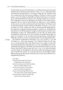 Image of the Page - 1102 - in TYROLIS LATINA - Geschichte der lateinischen Literatur in Tirol, Volume 2