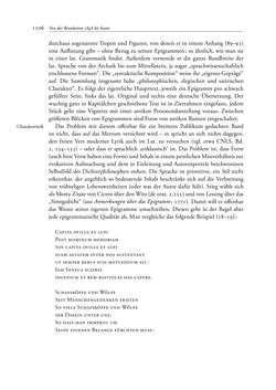 Image of the Page - 1106 - in TYROLIS LATINA - Geschichte der lateinischen Literatur in Tirol, Volume 2