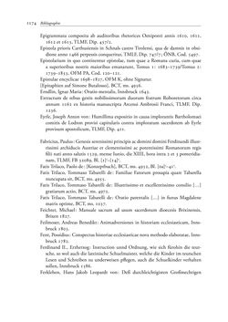 Bild der Seite - 1174 - in TYROLIS LATINA - Geschichte der lateinischen Literatur in Tirol, Band 2