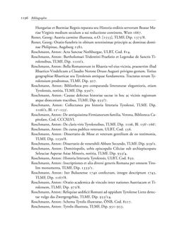 Bild der Seite - 1196 - in TYROLIS LATINA - Geschichte der lateinischen Literatur in Tirol, Band 2