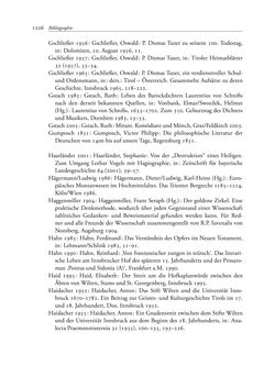 Image of the Page - 1226 - in TYROLIS LATINA - Geschichte der lateinischen Literatur in Tirol, Volume 2